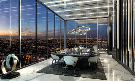 york luxury penthouse apartment living room
