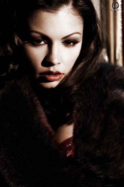 fmf aria giovani sable furs red lipstick  photo  flickriver