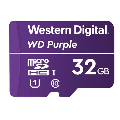 Western Digital - WD Purple 32Gb MicroSDHC - Street Guardian