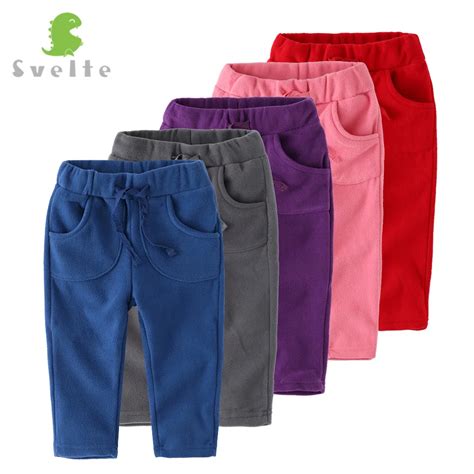 svelte brand kids boys girls casual pants trousers  spring autumn