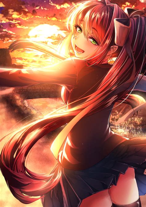 DDLC monika on Behance