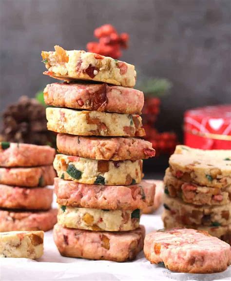 Candied Fruit Cookies | Karachi Biscuits - Cook with Kushi