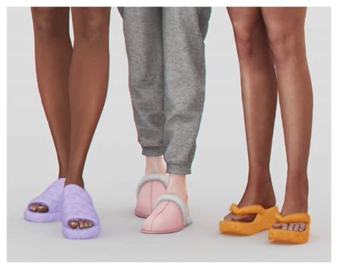 20+ Sims 4 Slippers CC: Cozy Designs To Lounge In! - We Want Mods