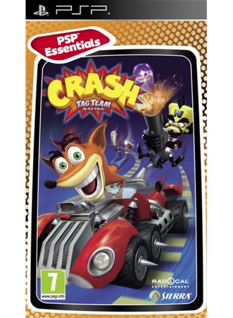Купить игру Crash Tag Team Racing для PSP (ПСП)