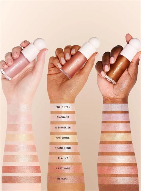 Rare beauty mesmerize positive light liquid luminizer highlight review ...