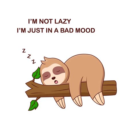 Lazy Girl Cartoon Characters