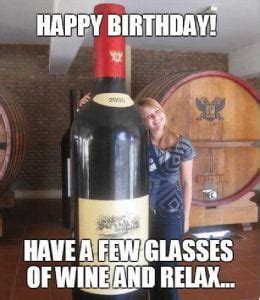 30 Happy Birthday Wine Memes To Help You Celebrate - SayingImages.com