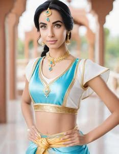 Aladdin And Jasmine Cosplay Face Swap ID:1040387
