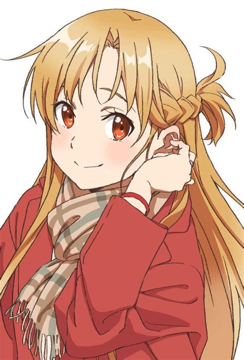 Asuna smiles by Kitshito12 on DeviantArt