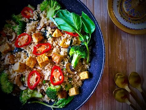 Thai Food Made Easy | KRA POW FRIED RICE (VEGAN)