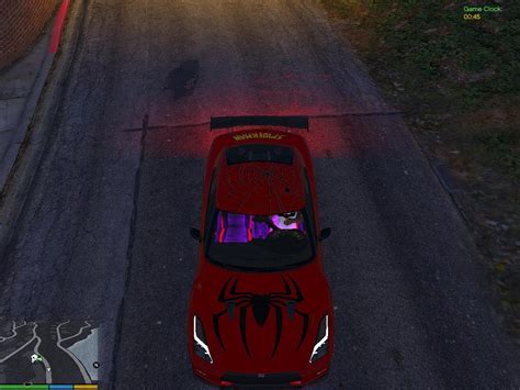 Spiderman Livery for Nissan GTR - GTA5-Mods.com
