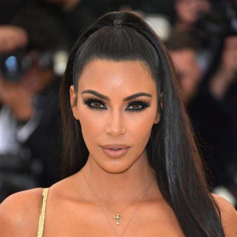 Kim Kardashian Met Gala 2018 Makeup Look - Kim Kardashian KKW Beauty ...