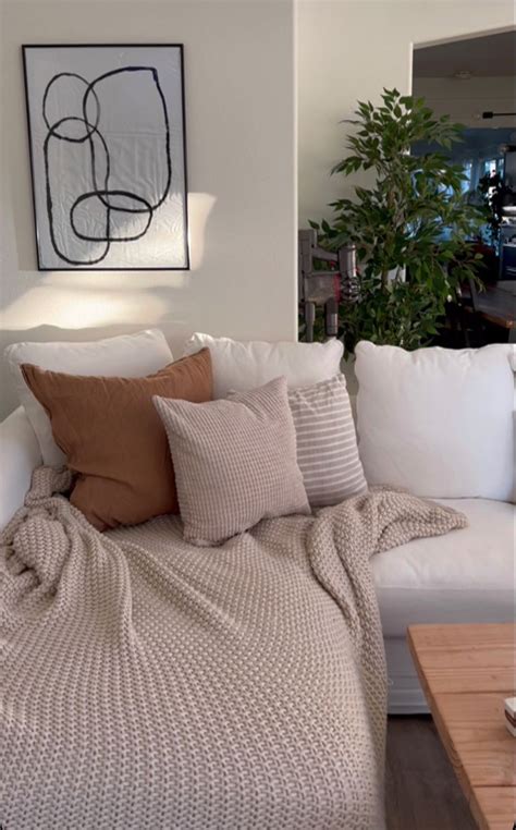 Modern Cozy couch | Cozy couch, Modern organic decor, Organic decor