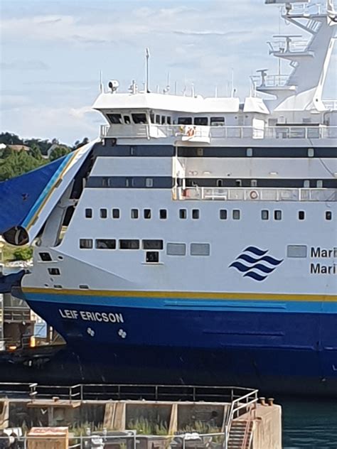 Spotted on the way to Newfoundland - (Which is where the vikings landed