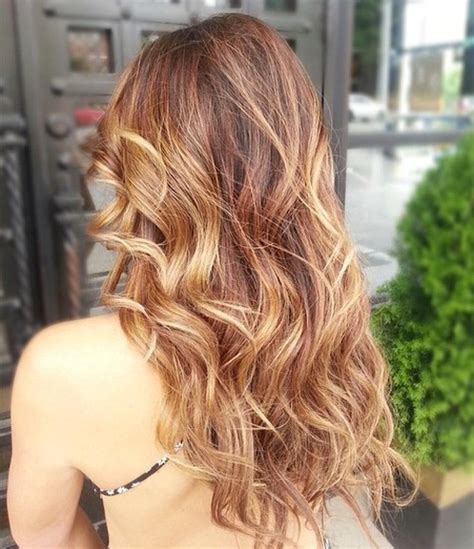 Light Golden Brown Hair Ombre