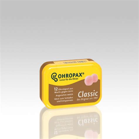 Ohropax Classic 12 db (6 pár) | Ohropax – hatékony, kényelmes zajvédelem