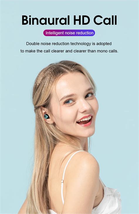 Беспроводные наушники Bluetooth 5,0 TWS наушники светодиодный дисплей ...