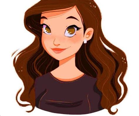 Brown Hair Female Cartoon Characters - 2024 HairStyles Ideas