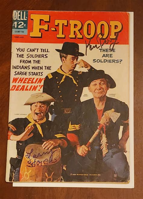 Larry Storch Estate F Troop Comic Book Signed by Storch and Ken Berry ...