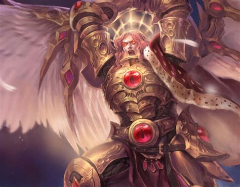Сангвиний | Warhammer 40k artwork, Warhammer fantasy, Warhammer 40k