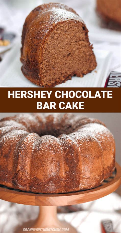 Hershey Bar Cake - Granny's in the Kitchen