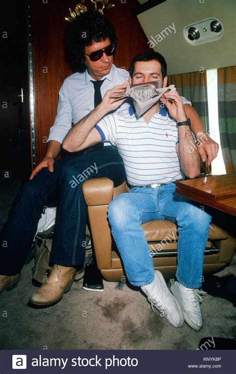 Drummer John Panozzo (left) and bassist Chuck Panozzo (right) of Stock ...