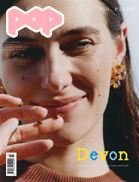 Devon Lee Carlson by Laura Jane Coulson for Pop Magazine Spring-Summer