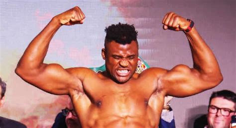 ngannou lighter  ferreira  battle  giants