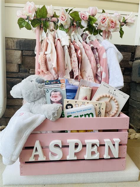 Baby Closet Crate Gift basket-baby Shower Gift Basket-baby - Etsy