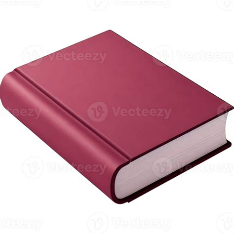 maroon hardcover book  gold accents  png