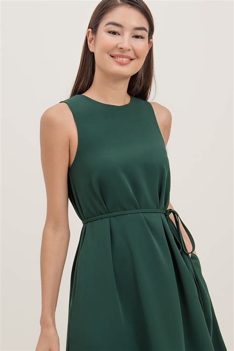 Fayth • Maelle Pocket Sash Swing Dress