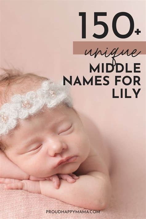 150+ Middle Names For Lily (Cute & Pretty)
