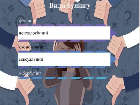 Презентація на тему ''Булінг''