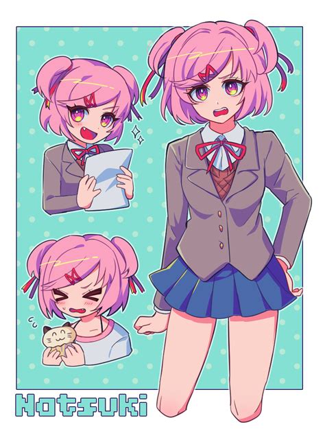 Natsuki (Doki Doki Literature Club!) Image by sskm0624 #2634112 ...