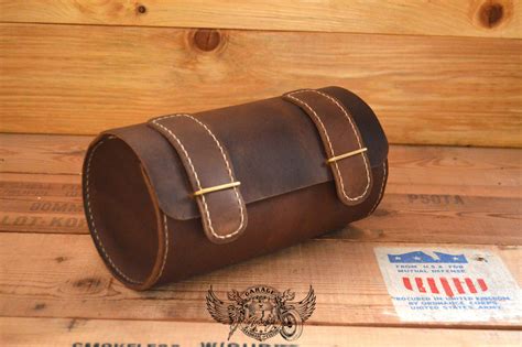 Leather Motorcycle Tool Bag / Leather Tool Bag - ByBodzi