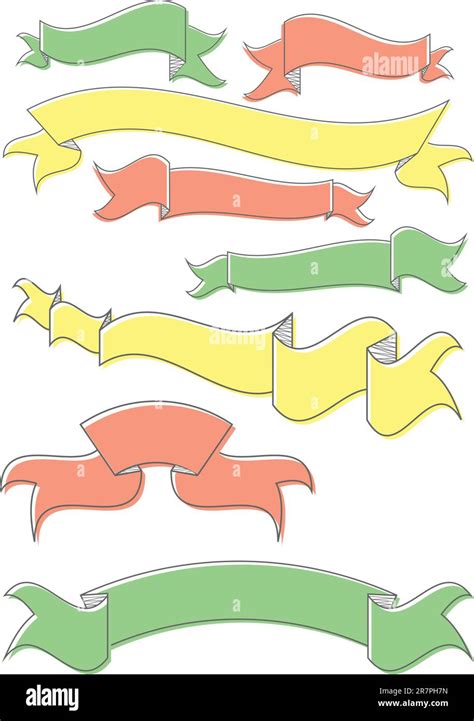 A collection of fancy banners Stock Vector Image & Art - Alamy