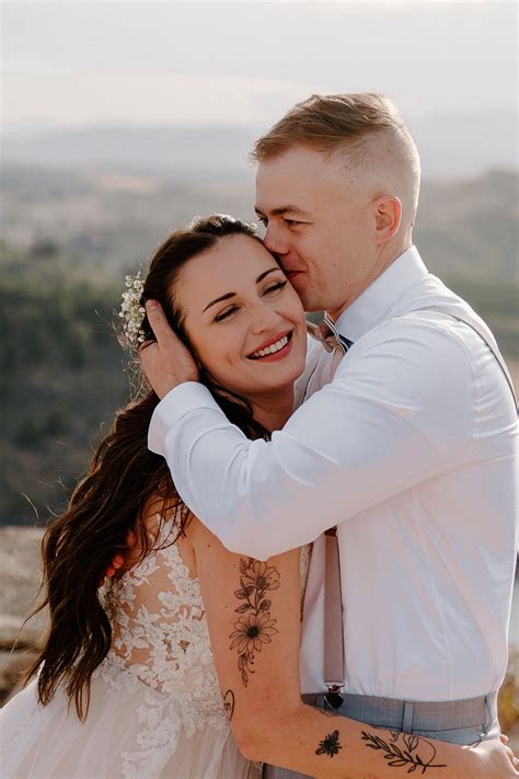 Colorado Bride Kiela Wore Fairytale A-line Wedding Dress with Cascading ...