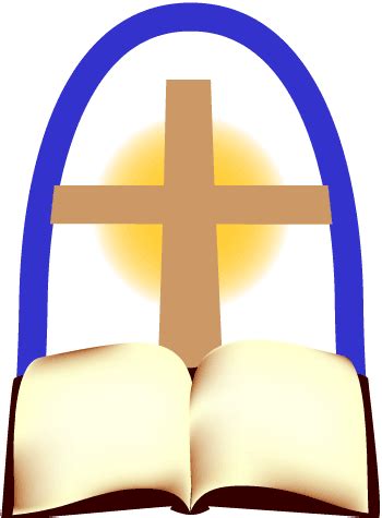 bible  cross clip art image christian religious graphic