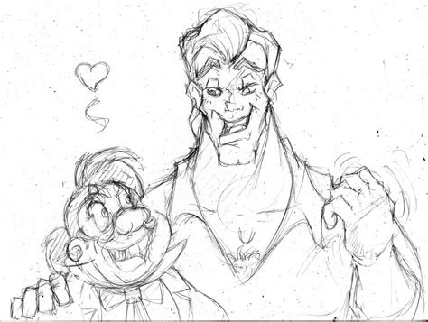 Gaston and LeFou - Oui oui! by genjiworks on DeviantArt