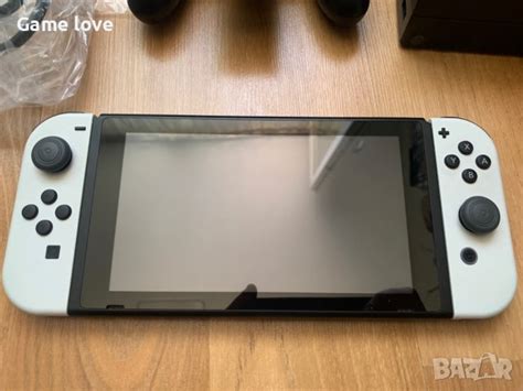 Като нов! Nintendo switch v2 с 5 игри Нинтендо суич в Nintendo конзоли ...