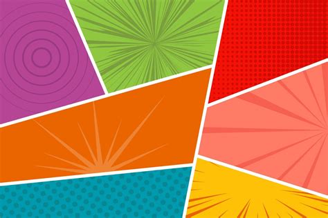 comic book design element vector  vector art  vecteezy
