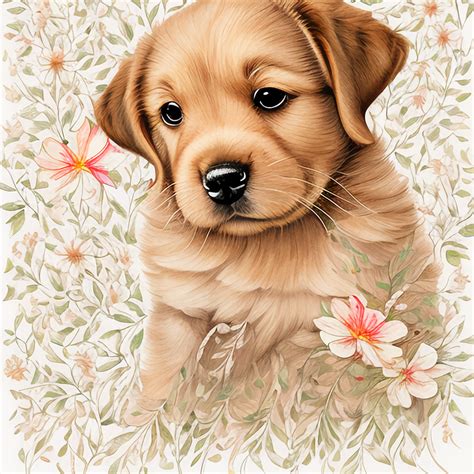 Beautiful dogs, beautiful flowers. by Chungchi Tsao on Dribbble