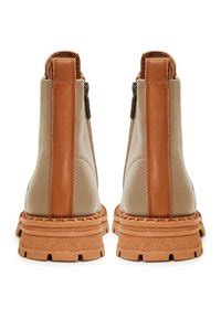 Cesare Gaspari Bottines à plateau - beige/kaki - ZALANDO.FR