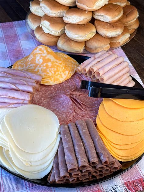 Deli Meat and Cheese Tray - Plowing Through Life