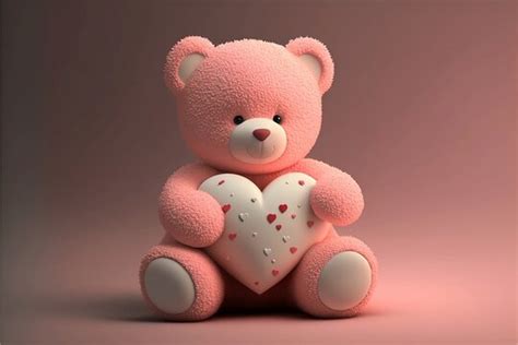 Cute Images Of Teddy Bears With Hearts