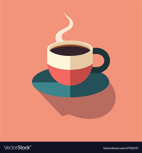 Coffee cup logo design Royalty Free Vector Image