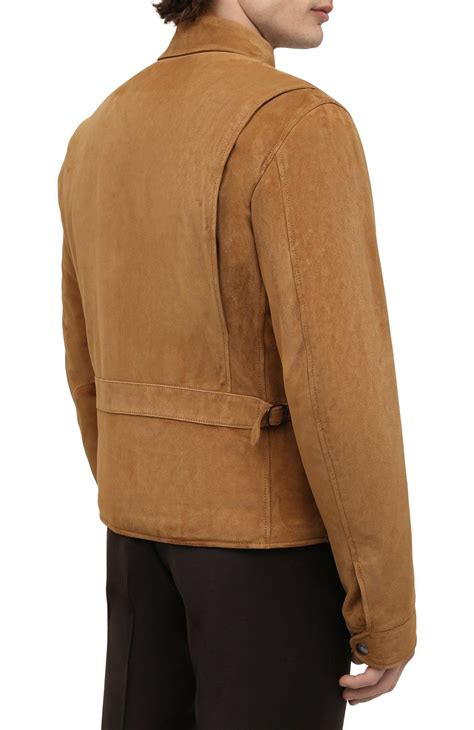 Мужская светло-коричневая замшевая куртка RALPH LAUREN купить в ...