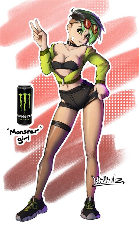 Monster Girl by LilTellTails on DeviantArt