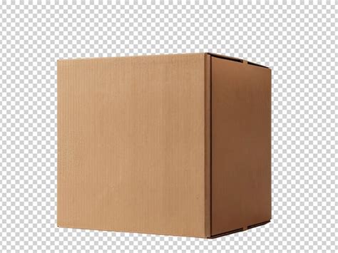 box   box    cardboard premium ai generated psd