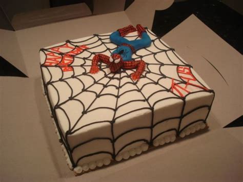 Spidey Cake - CakeCentral.com